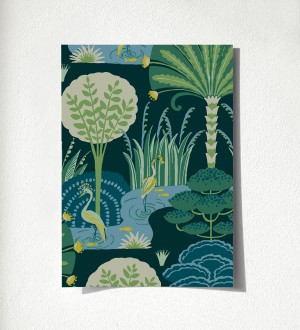Muestra de papel pintado Indira Paradise 683822 Indira Paradise 500683822