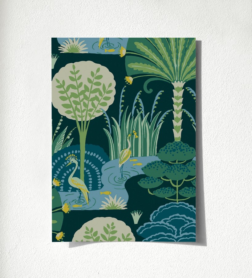 Muestra de papel pintado Indira Paradise 683822  Indira Paradise 500683822
