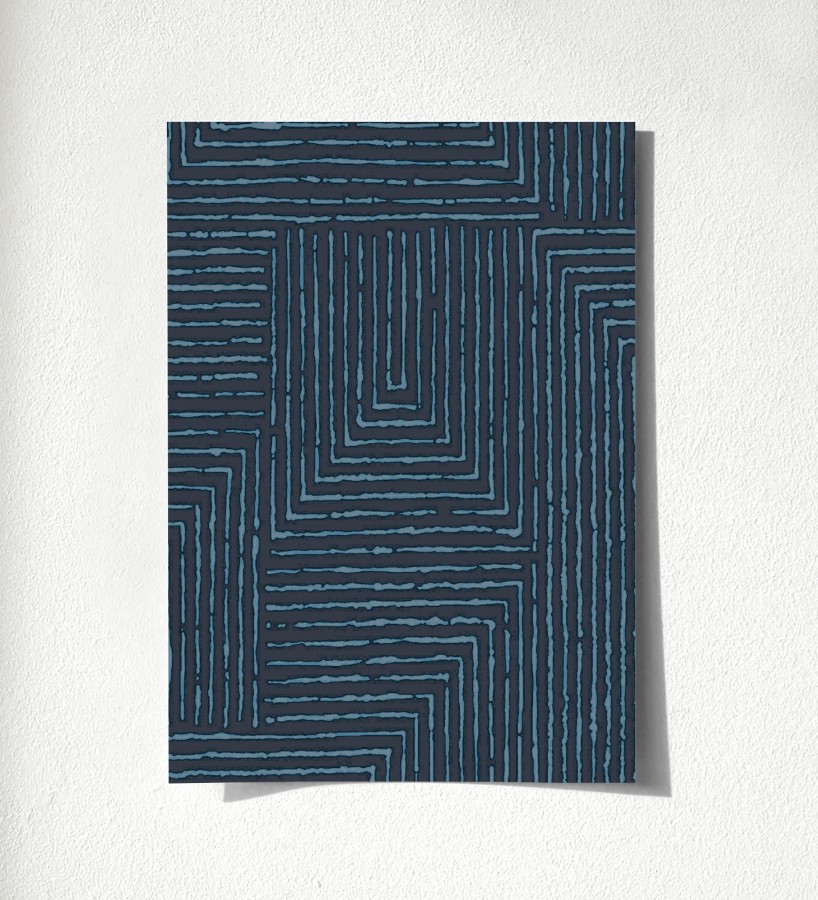 Muestra de papel pintado Mondrian Lines 683842  Mondrian Lines 500683842