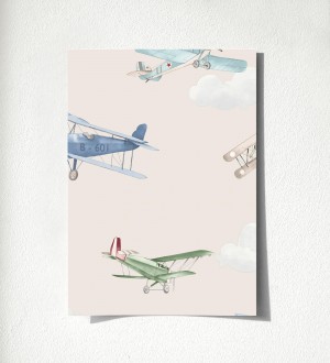 Muestra de papel pintado Bastian Aviator 684055 Bastian Aviator 500684055