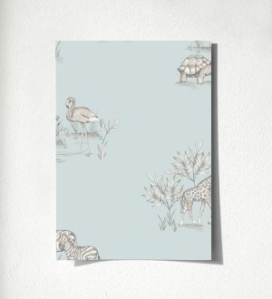 Muestra de papel pintado Joy Safari 684057 Joy Safari 500684057