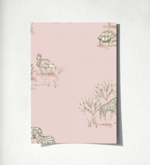 Muestra de papel pintado Joy Safari 684058 Joy Safari 500684058
