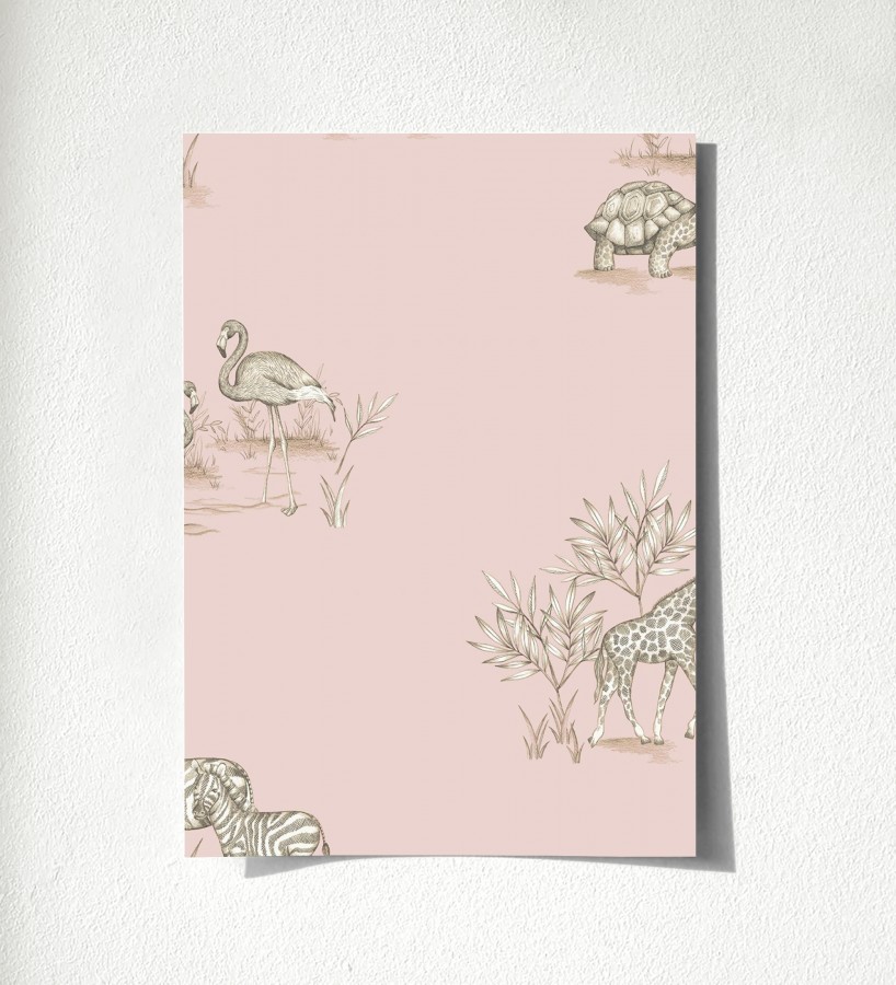 Muestra de papel pintado Joy Safari 684058  Joy Safari 500684058