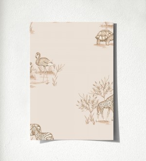 Muestra de papel pintado Joy Safari 684059 Joy Safari 500684059