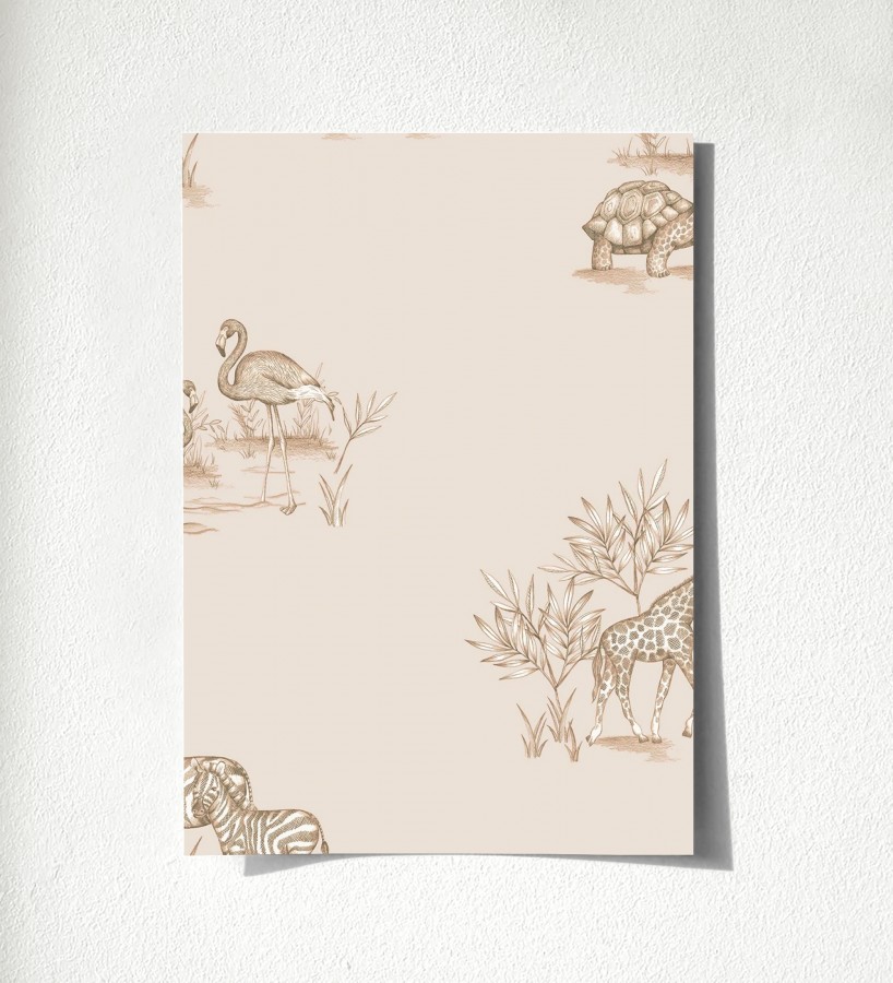 Muestra de papel pintado Joy Safari 684059  Joy Safari 500684059