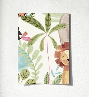 Muestra de papel pintado Leo Happy 684064 Leo Happy 500684064