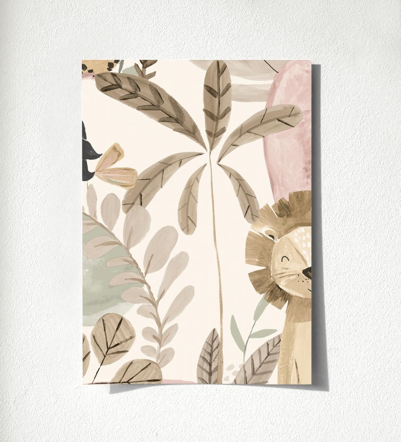 Muestra de papel pintado Leo Happy 684063  Leo Happy 500684063