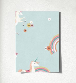 Muestra de papel pintado Iris Rainbow 684070 Iris Rainbow 500684070