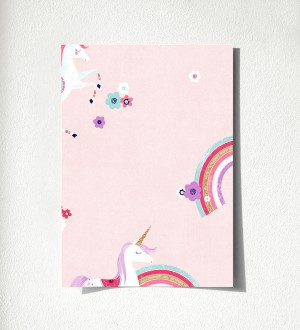 Muestra de papel pintado Iris Rainbow 684071 Iris Rainbow 500684071