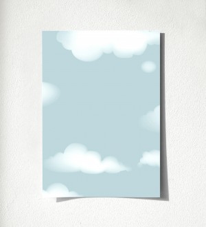 Muestra de papel pintado Aria Cloudy 684074 Aria Cloudy 500684074