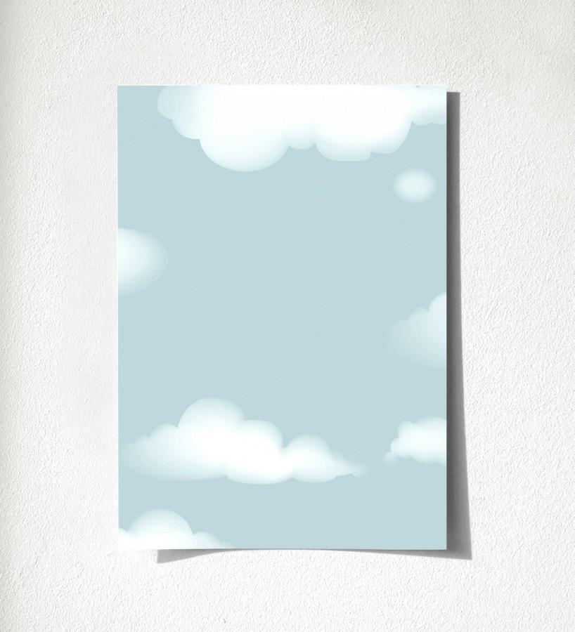 Muestra de papel pintado Aria Cloudy 684074  Aria Cloudy 500684074