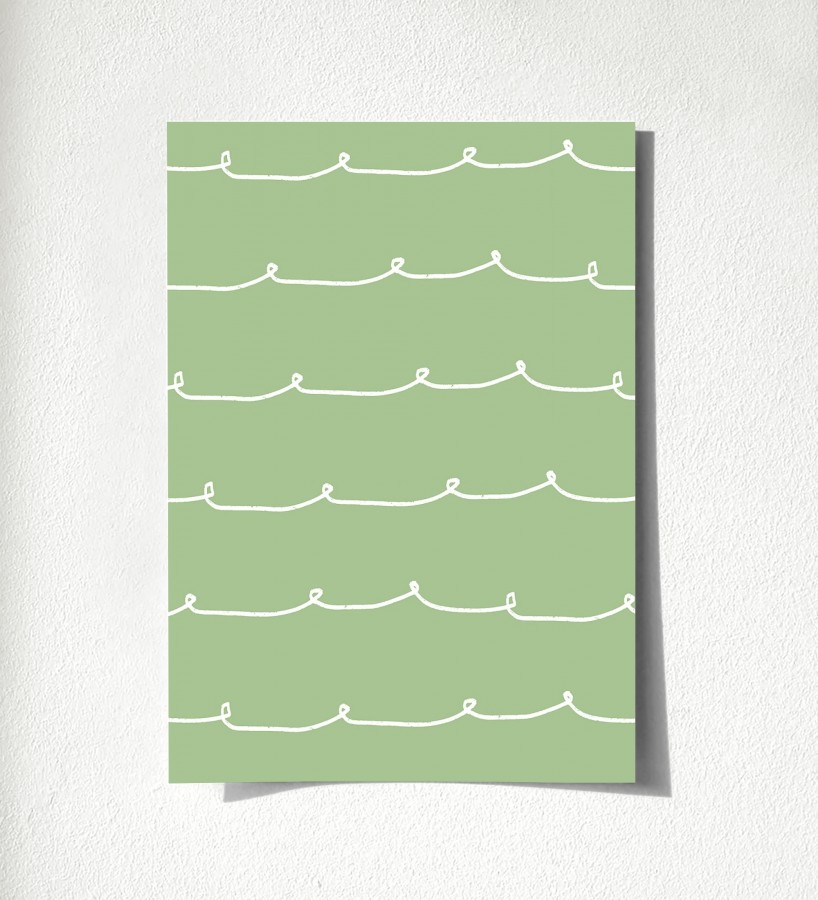 Muestra de papel pintado Zoe Wavy 684077  Zoe Wavy 500684077