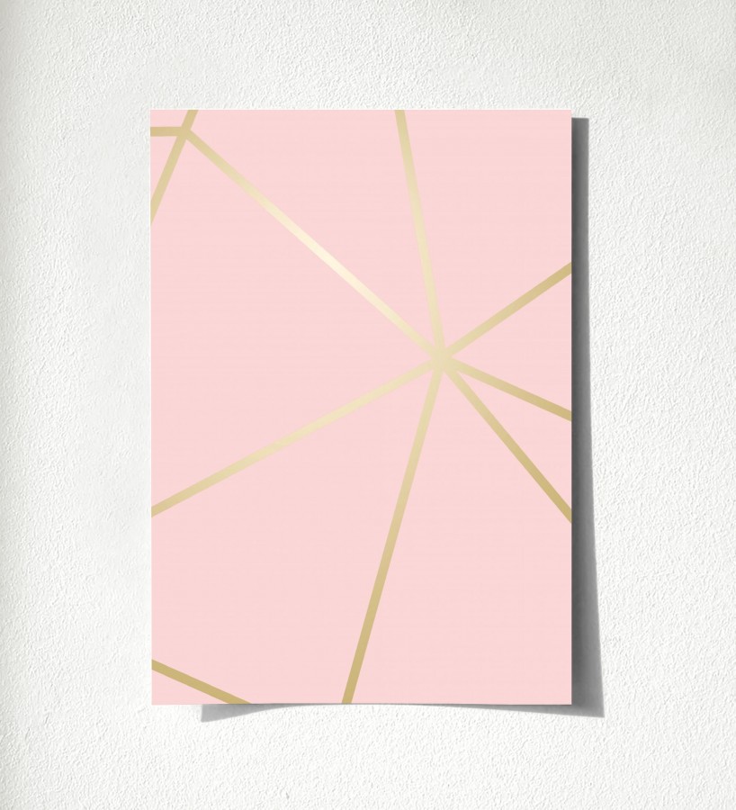 Muestra de papel pintado Noa Pink 684091  Noa Pink 500684091