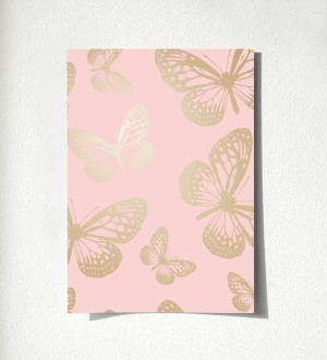Muestra de papel pintado Mia Butterfly 684092 Mia Butterfly 500684092