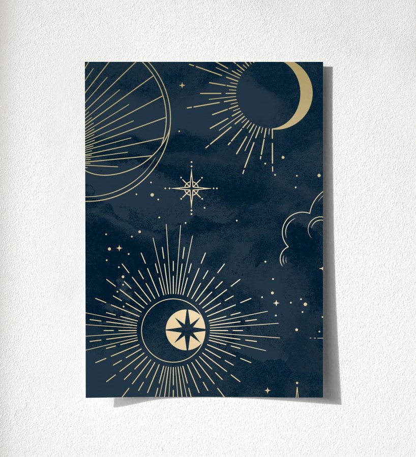Muestra de papel pintado Lyra Astral 684093  Lyra Astral 500684093