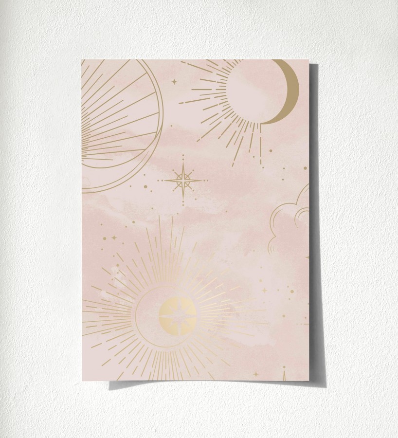 Muestra de papel pintado Lyra Astral 684094  Lyra Astral 500684094