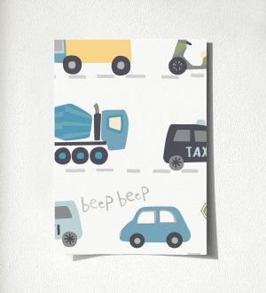 Muestra de papel pintado Teo Drive 684100 Teo Drive 500684100