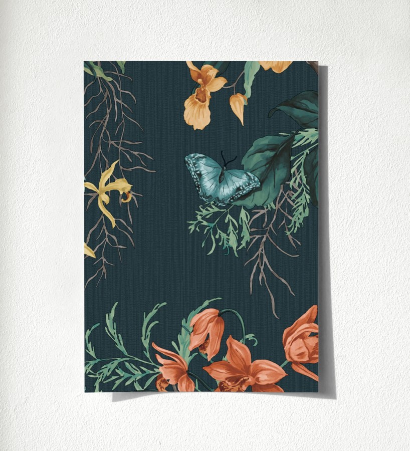 Muestra de papel pintado Jakarta Verdant 684222  Jakarta Verdant 500684222