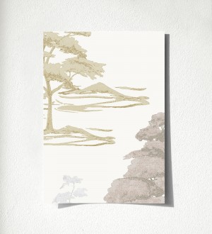 Muestra de papel pintado Fuji Horizon 684259 Fuji Horizon 500684259