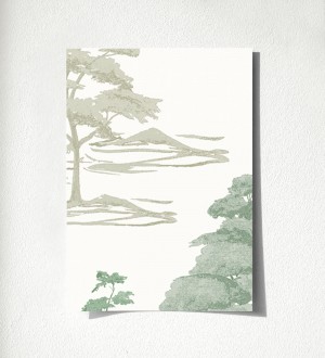 Muestra de papel pintado Fuji Horizon 684261 Fuji Horizon 500684261