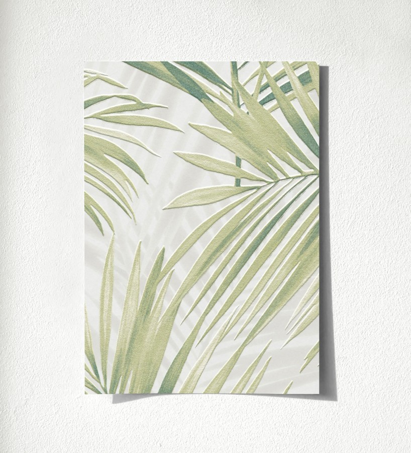 Muestra de papel pintado Borneo Leaf 685148  Borneo Leaf 500685148
