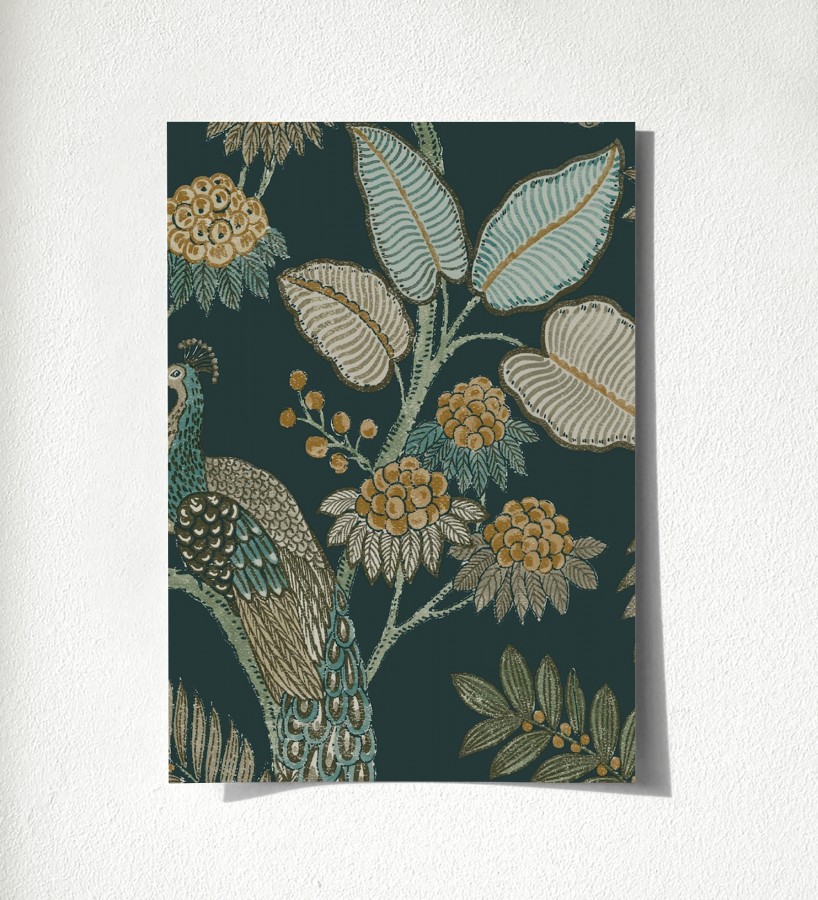 Muestra de papel pintado Mayfair Peacock 683684  Mayfair Peacock 500683684