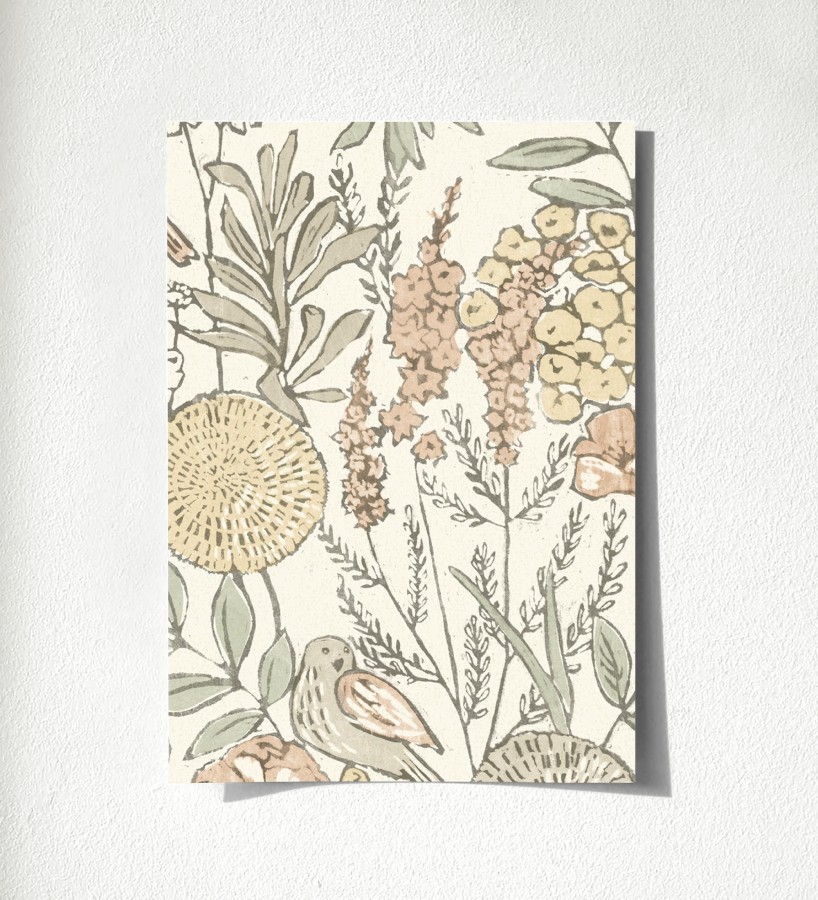 Muestra de papel pintado Mila Aviary 684263  Mila Aviary 500684263