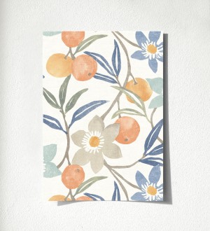 Muestra de papel pintado Rowan Nectarine 684301 Rowan Nectarine 500684301