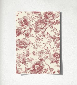 Muestra de papel pintado Rosa Engraved 684421 Rosa Engraved 500684421
