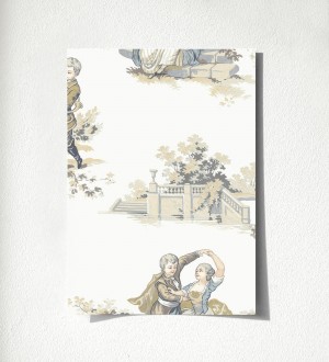 Muestra de papel pintado Lafayette Entertaining 684423 Lafayette Entertaining 500684423
