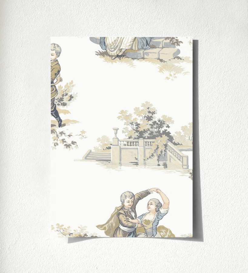 Muestra de papel pintado Lafayette Entertaining 684423  Lafayette Entertaining 500684423