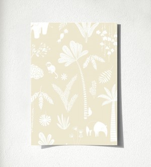 Muestra de papel pintado Milo Safari 684453 Milo Safari 500684453