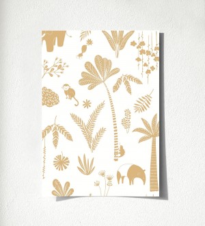 Muestra de papel pintado Milo Safari 684454 Milo Safari 500684454