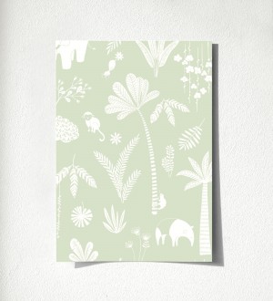 Muestra de papel pintado Milo Safari 684455 Milo Safari 500684455