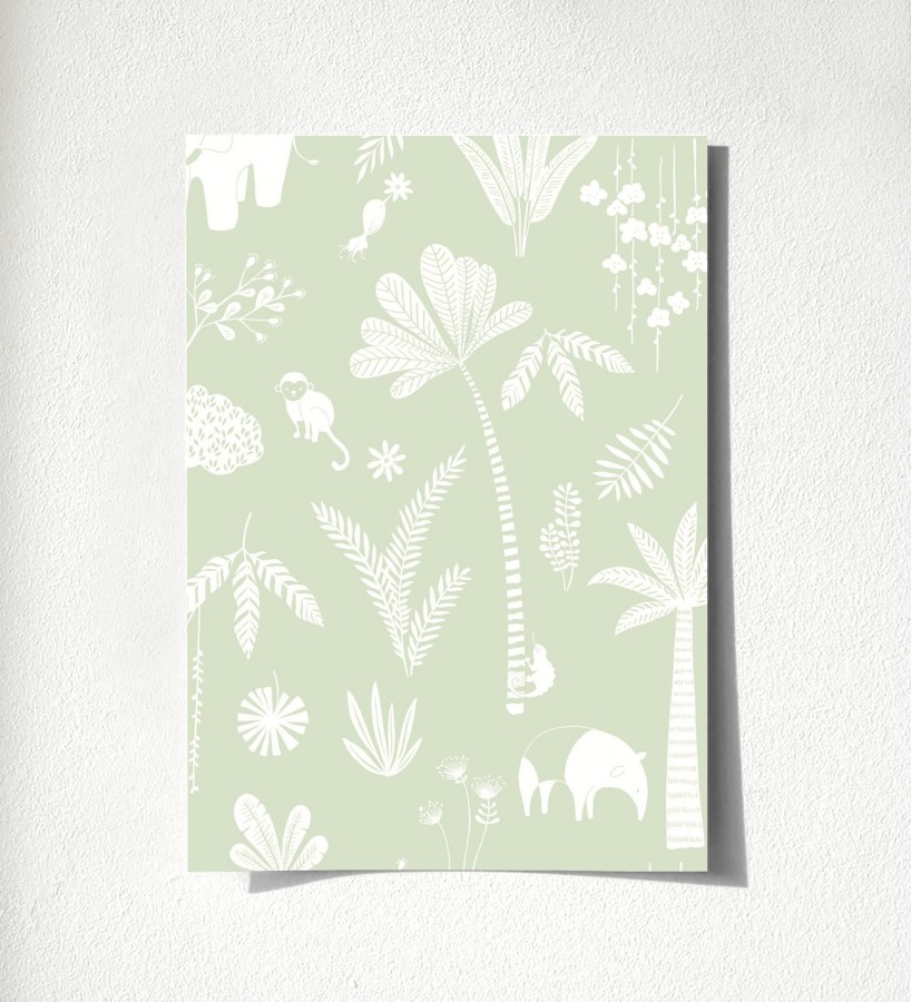 Muestra de papel pintado Milo Safari 684455  Milo Safari 500684455