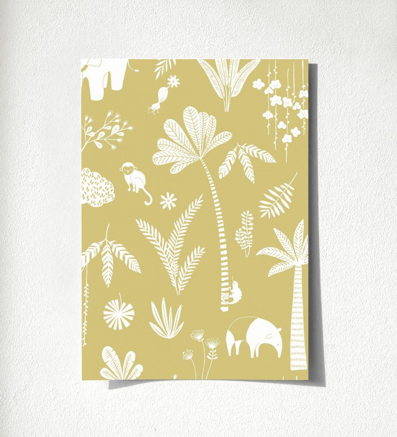 Muestra de papel pintado Milo Safari 684456  Milo Safari 500684456
