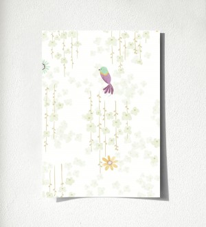 Muestra de papel pintado Alma Birds 684463 Alma Birds 500684463