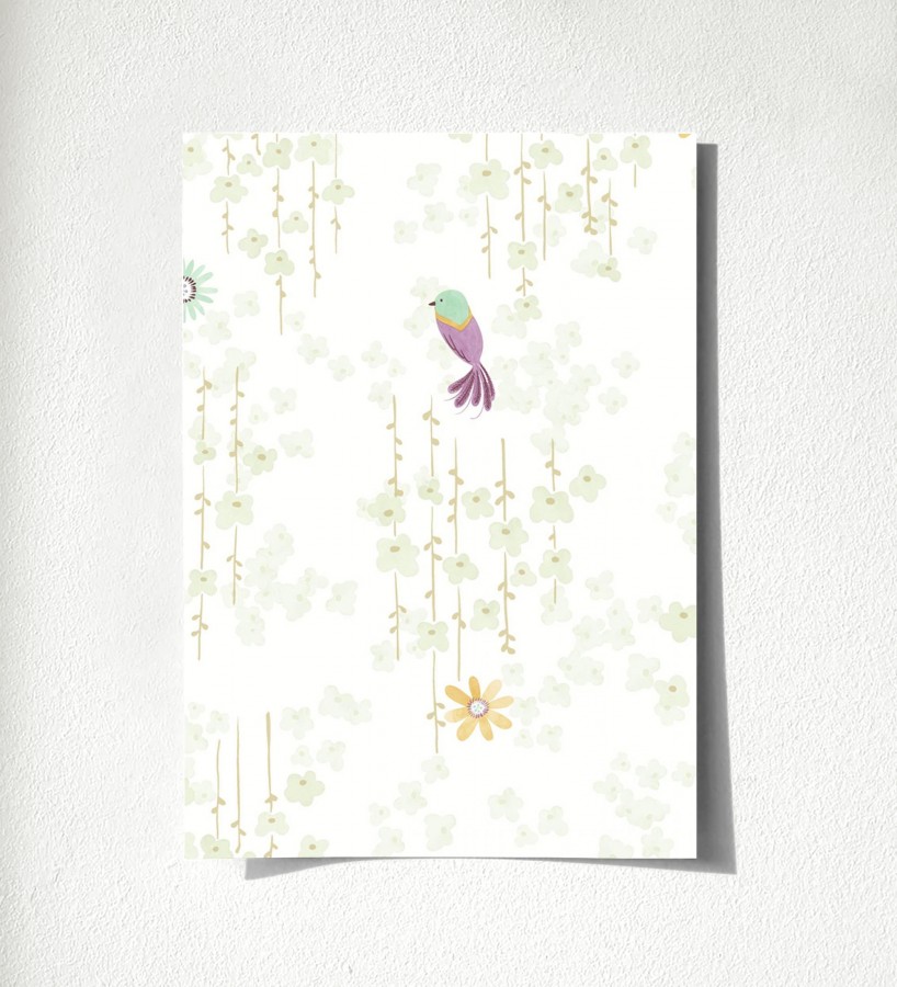 Muestra de papel pintado Alma Birds 684463  Alma Birds 500684463
