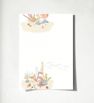Muestra de papel pintado Nile Aquatic 684474 Nile Aquatic 500684474