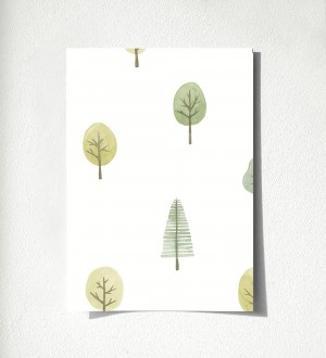 Muestra de papel pintado Willow Woody 684486 Willow Woody 500684486