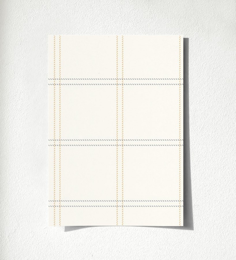 Muestra de papel pintado Wellington Grid 684613  Wellington Grid 500684613
