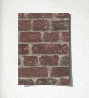 Muestra de papel pintado Salem Brick 685247 Salem Brick 500685247