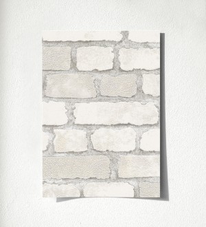 Muestra de papel pintado Salem Brick 685251 Salem Brick 500685251