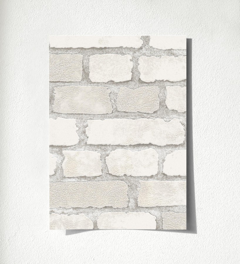 Muestra de papel pintado Salem Brick 685251  Salem Brick 500685251