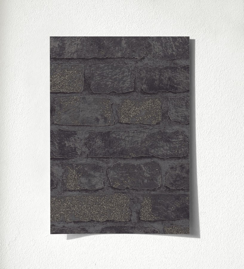 Muestra de papel pintado Salem Brick 685252  Salem Brick 500685252