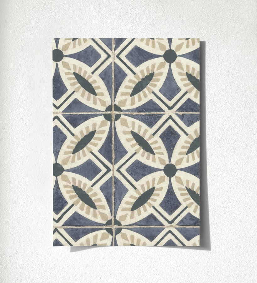 Muestra de papel pintado Lisbon Tile 685080  Lisbon Tile 500685080
