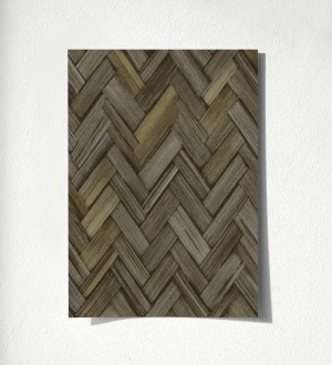 Muestra de papel pintado Bangkok Rattan 685086 Bangkok Rattan 500685086