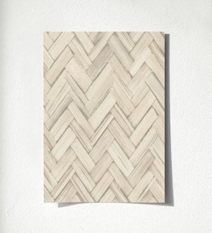 Muestra de papel pintado Bangkok Rattan 685088 Bangkok Rattan 500685088