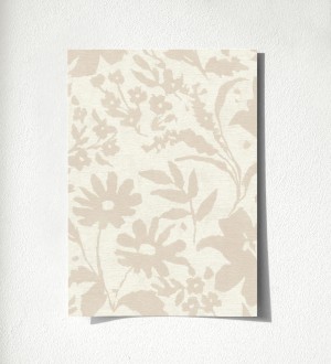 Muestra de papel pintado Zinnia Sketch 685132 Zinnia Sketch 500685132