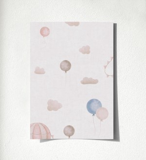 Muestra de papel pintado Aerostatic Dreamy 684840 Aerostatic Dreamy 500684840